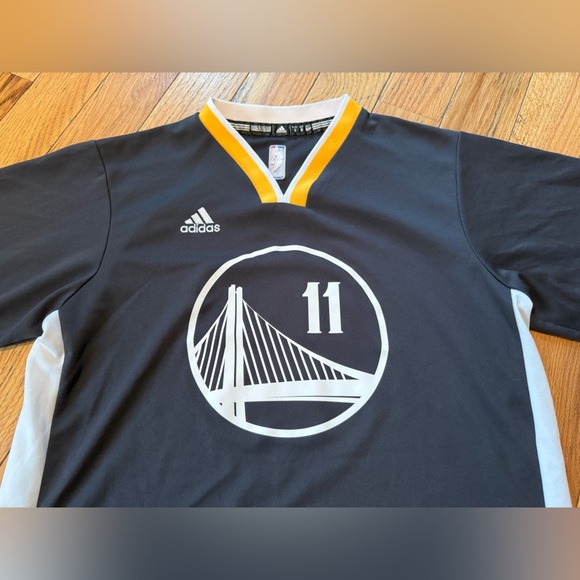 Adidas Swingman Golden State Warriors Klay Thompson #11 Gray Jersey Men’s Small - Picture 2 of 13